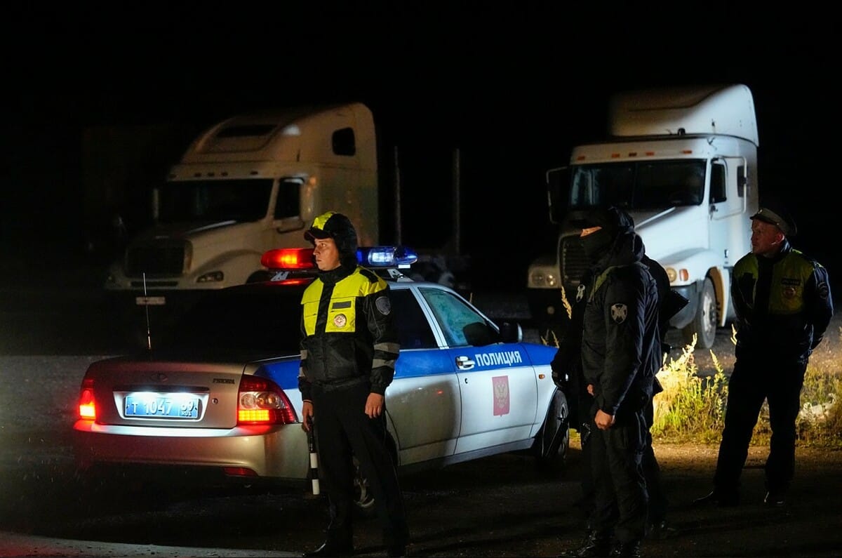普里戈津驚傳墜機身亡，事故現場出現大量武裝人員。 圖：美聯社／達志影像