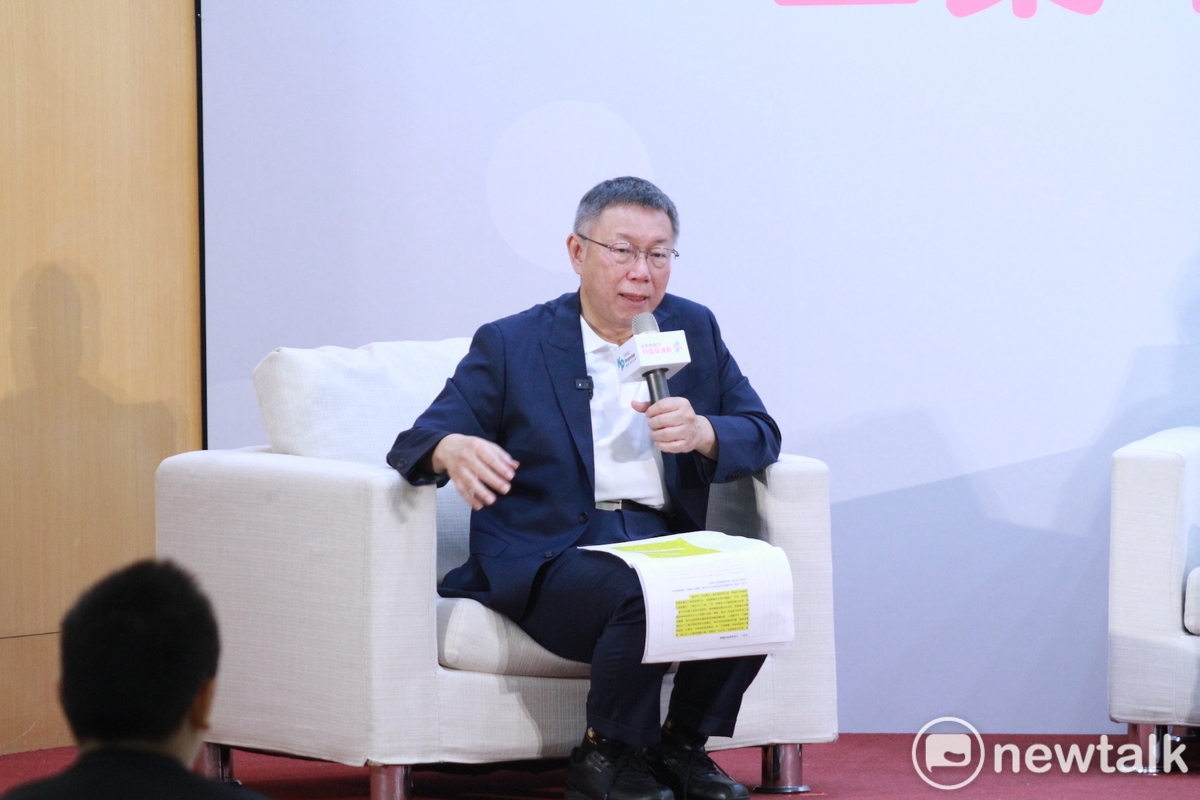 民眾黨總統參選人柯文哲。 圖：周煊惠/攝（資料照）