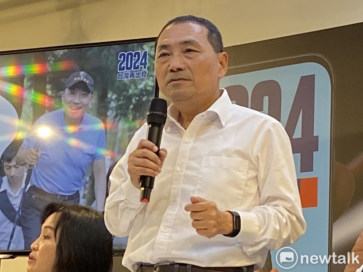 侯友宜表示，9月的訪美行程將拜會美國會議員，也會與AIT主席羅森柏格會面。 圖：林昀真/攝（資料照）