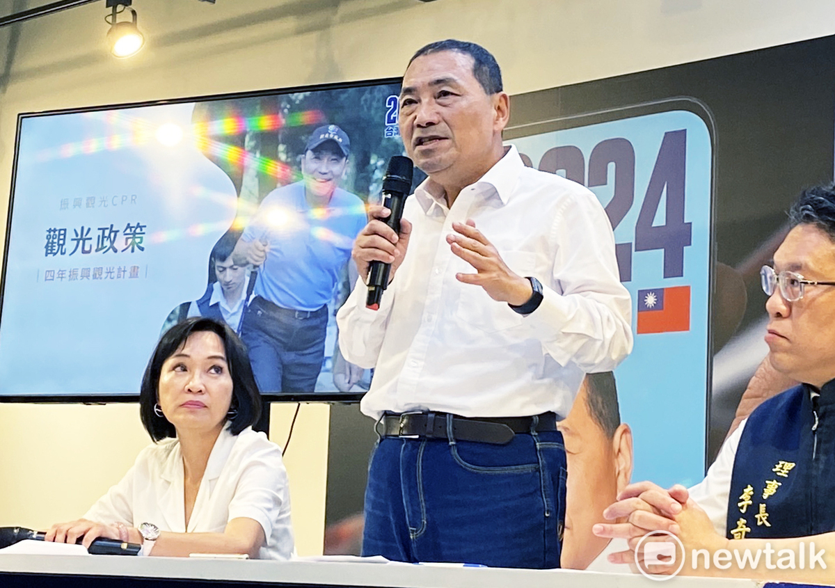 國民黨總統參選人侯友宜。 圖：林昀真 / 攝（資料照）