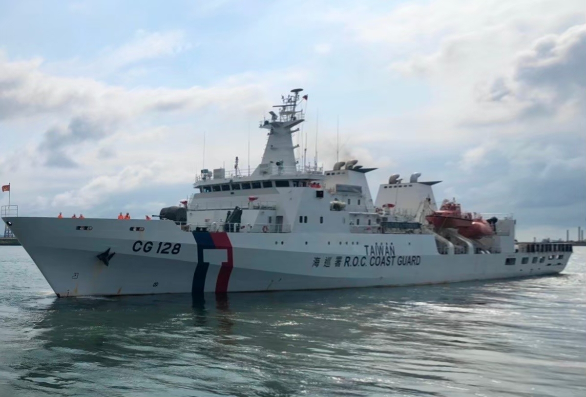 海巡署艦隊分署宜蘭艦。 圖：海巡署艦隊分署提供（資料照）