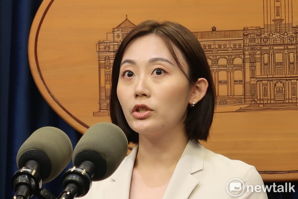 總統府發言人林聿禪（資料照片） 圖：林朝億/攝