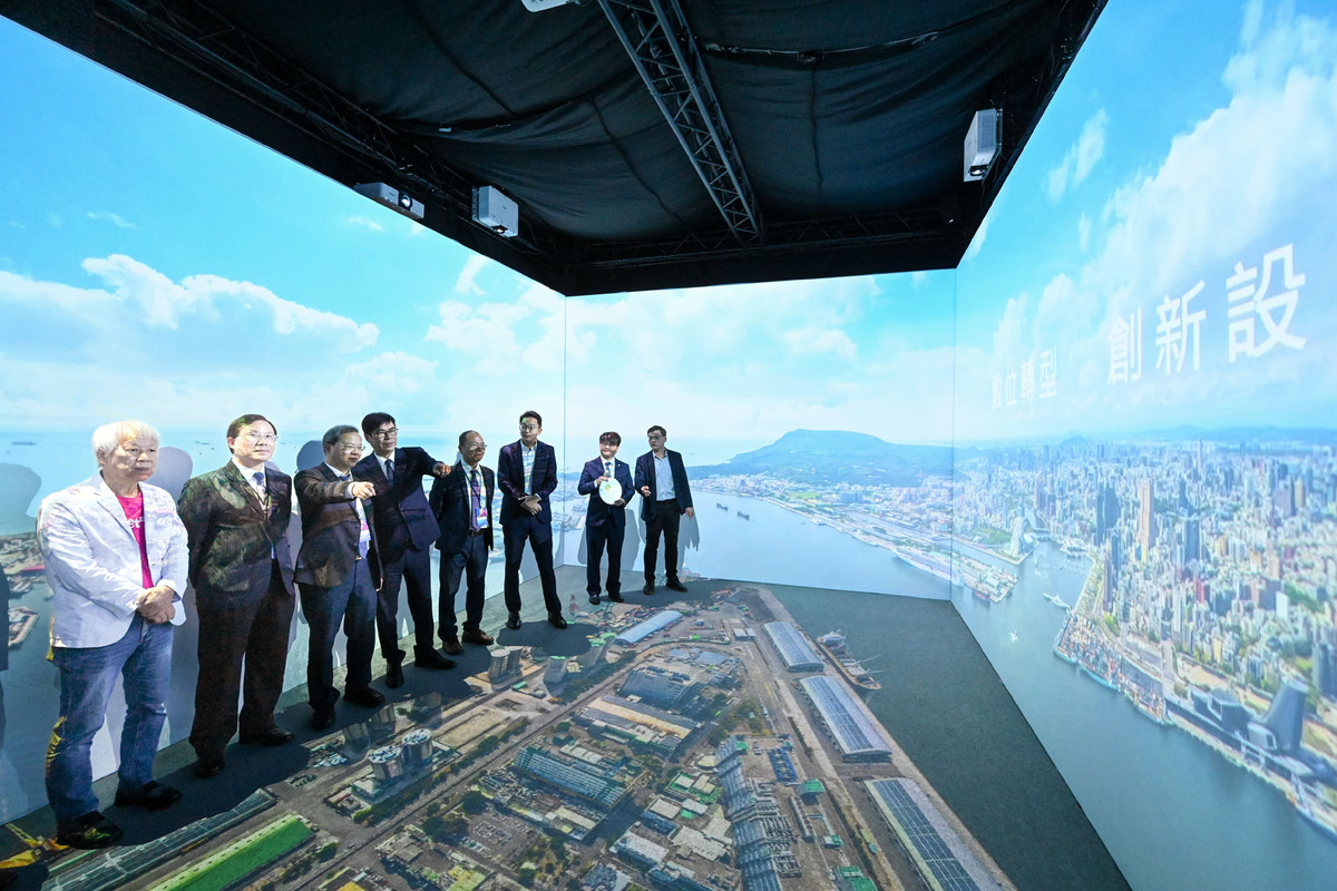 「亞灣創新館」展現技術多元解決方案。 圖：高雄市政府提供
