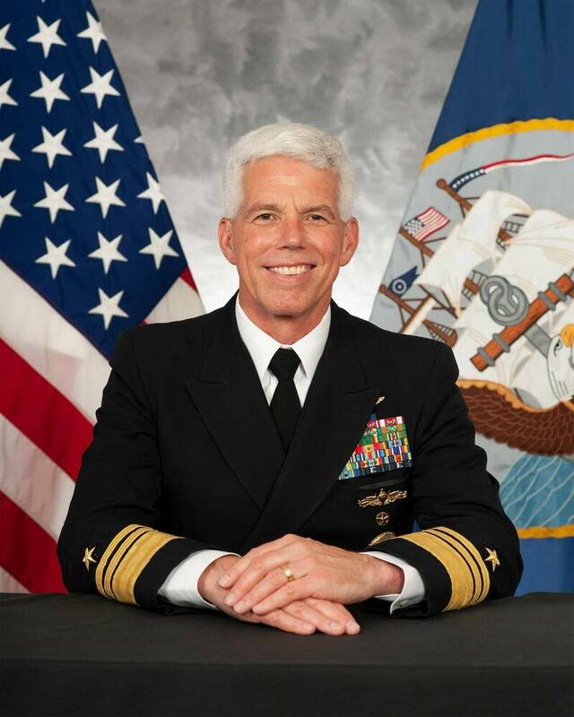 美國第七艦隊司令湯瑪斯。 圖：取自美國海軍官網