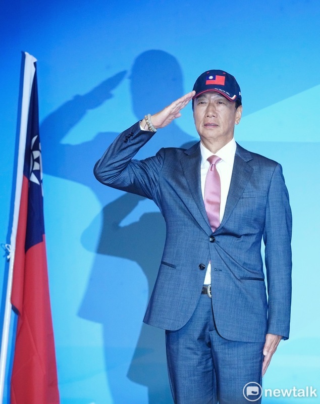 鴻海創辦人郭台銘28日宣布參選2024總統，不日將展開連署。 圖：張良一攝（資料照）