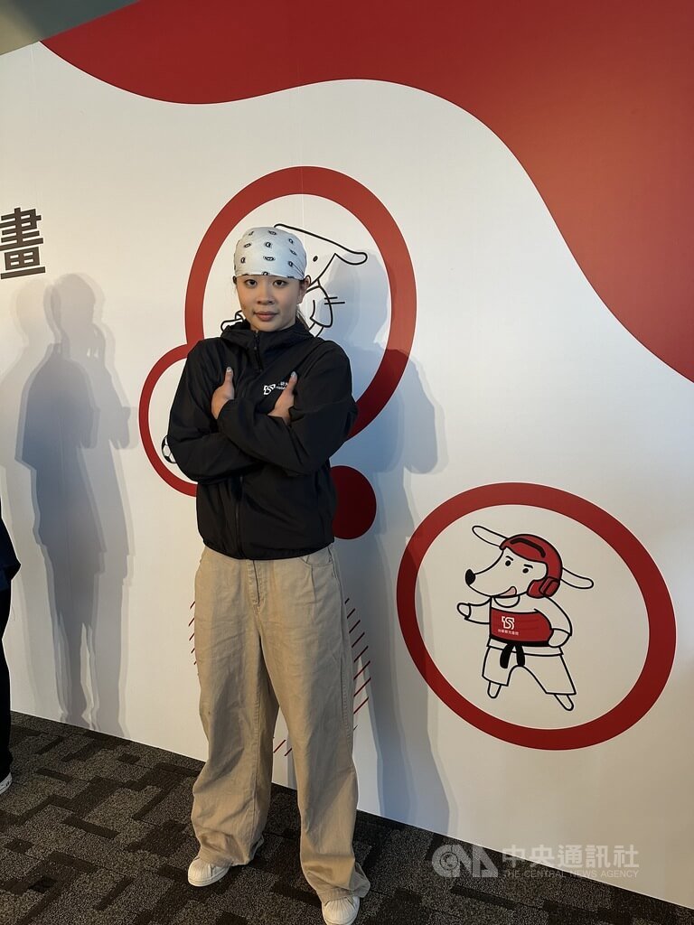 年僅20歲的霹靂舞好手許馥雅（圖）首度取得亞運資格，9月將代表台灣前進征戰2026名古屋亞運，她8日在台北受訪時，透露自己心情緊張又興奮。中央社記者黎建忠攝　115年7月8日