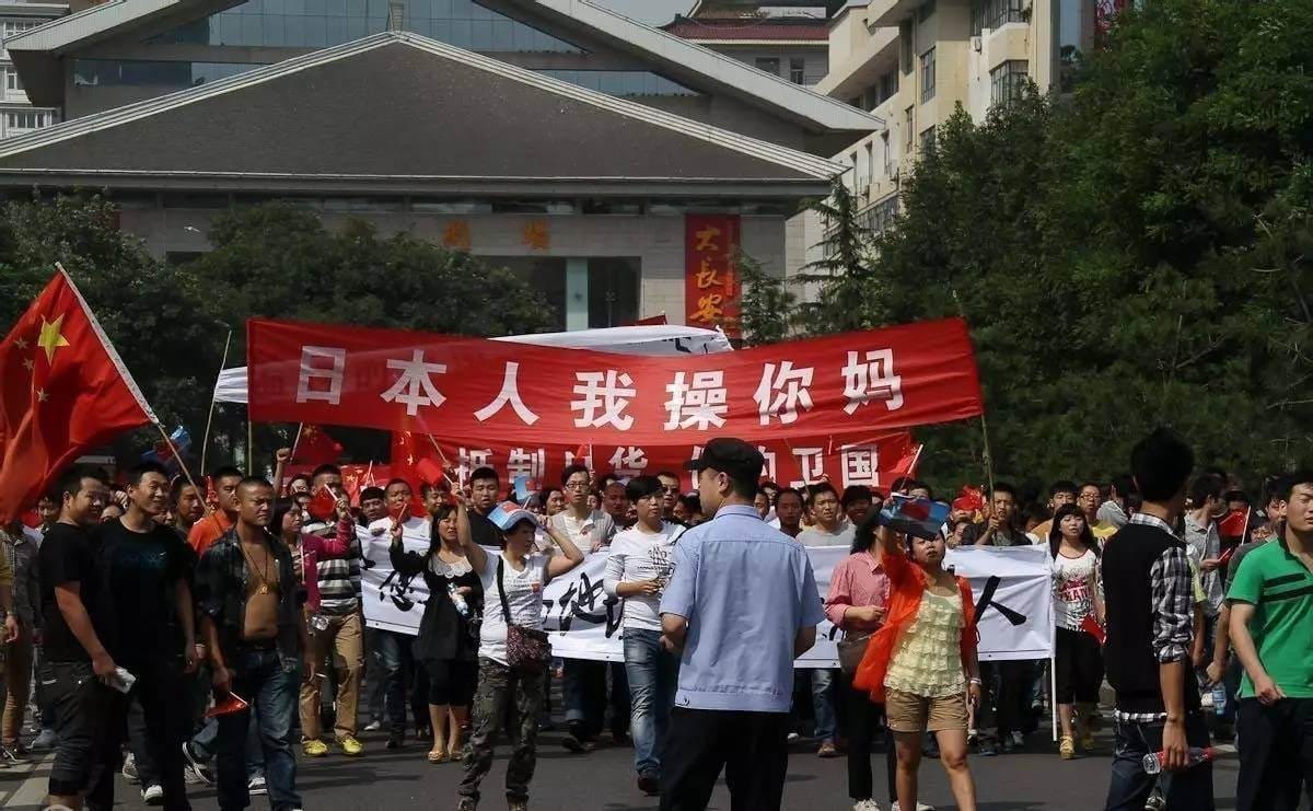 日本近期開始排放福島核汙水，使中國反日浪潮高漲。 圖：翻攝自蔡慎坤 X 帳號