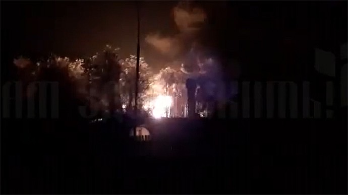 昨 27 日淩晨烏克蘭SBU反情報部門用16架無人機襲擊了庫爾斯克軍用機場。 翻攝自 X ( 前推特 )