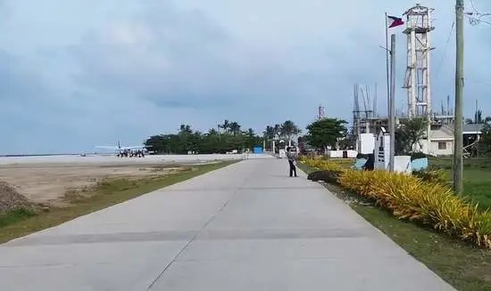 蘭庫多軍民兩用機場，經過升級後，設施更加完備。 圖：翻攝自第一軍情