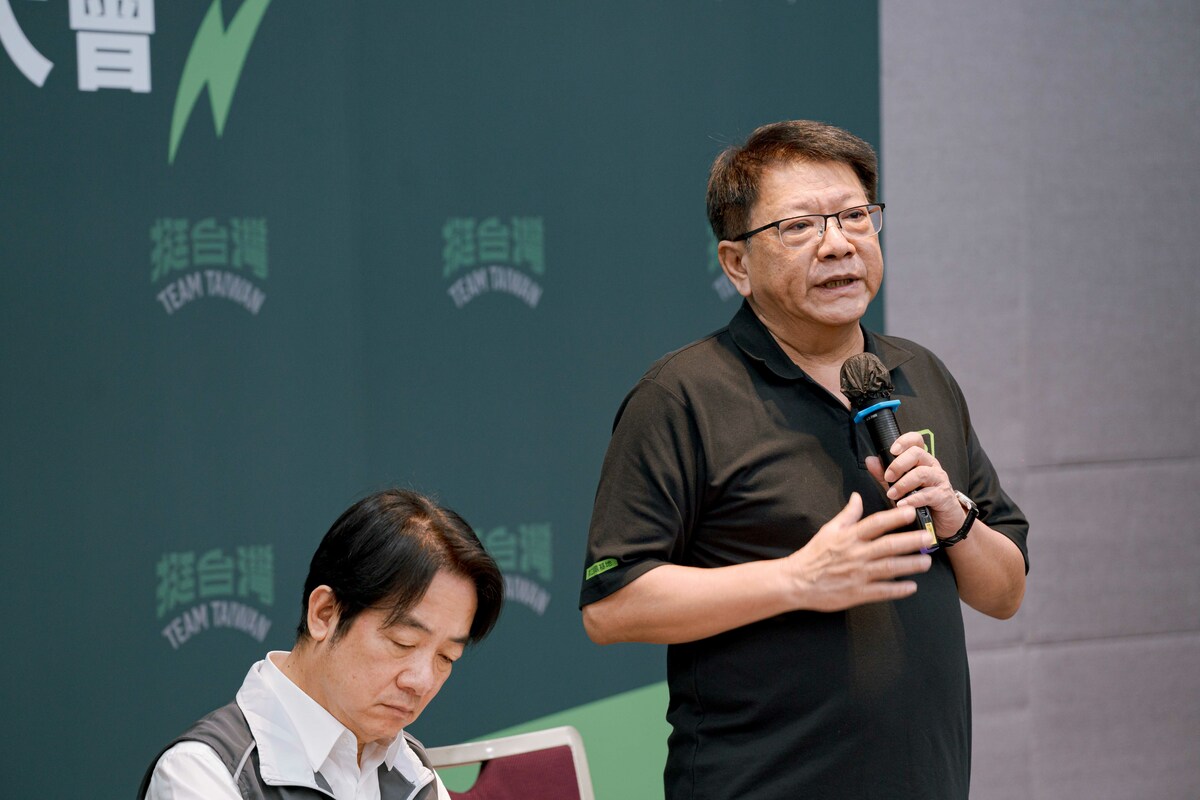 賴清德競辦總幹事潘孟安31日出席「2024賴清德總統競選總部全國幹部授證大會」 圖：賴清德競辦/提供