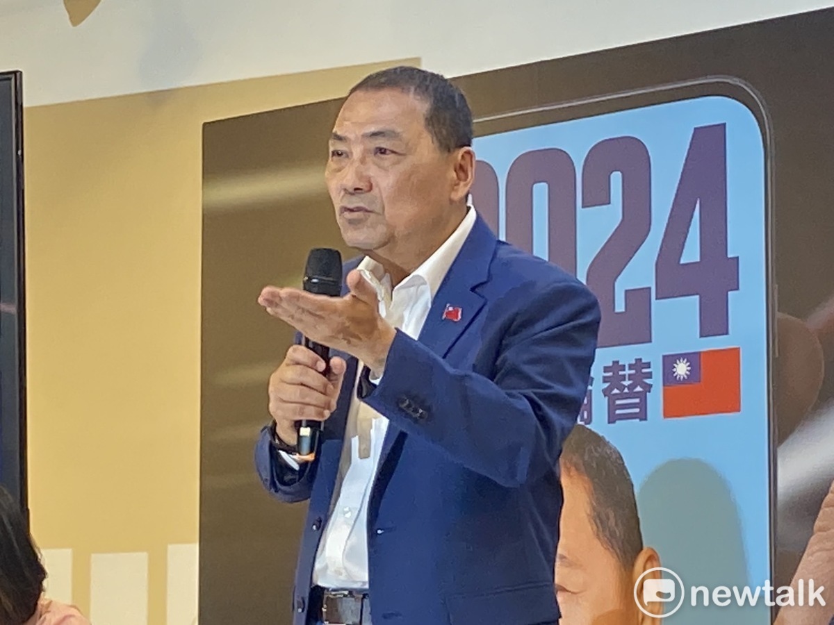 國民黨總統參選人侯友宜。 圖：林昀真/攝（資料照）。