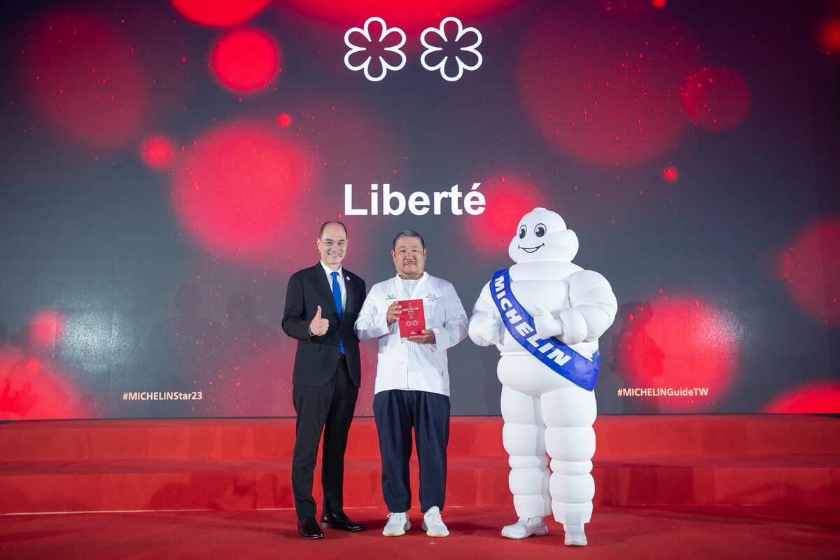 「Liberté」從1星晉升為2星餐廳。 圖：高雄市觀光局提供