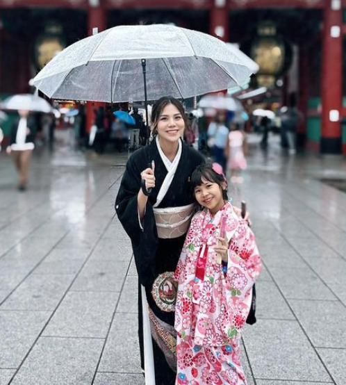 蕾菈打算請女兒蝶蝶的偶像「阿神」到家裡幫她慶生。 圖：翻攝自蕾菈IG
