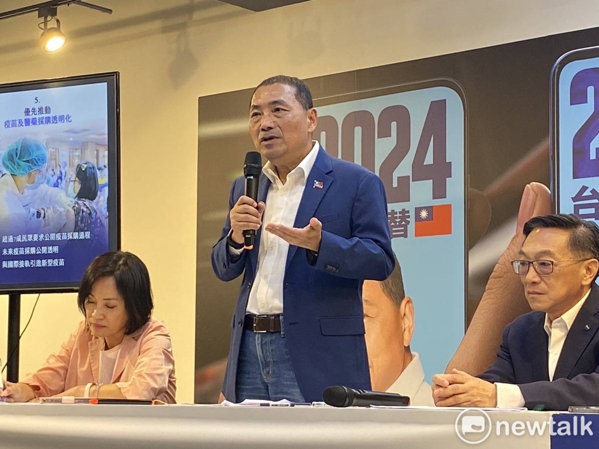 國民黨總統參選人侯友宜將展開為期8天的訪美行程。 圖：林昀真/攝（資料照）