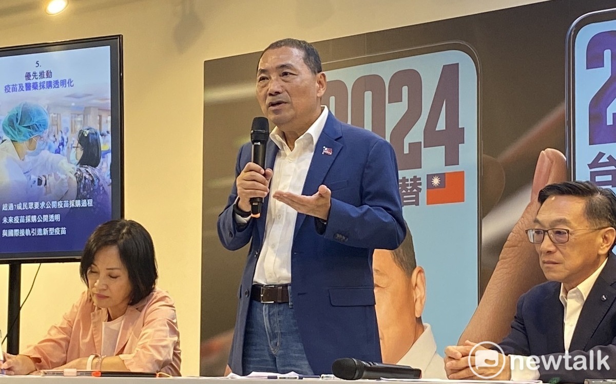 侯友宜對賴清德拋三問 為新潮流而選還是為人民？