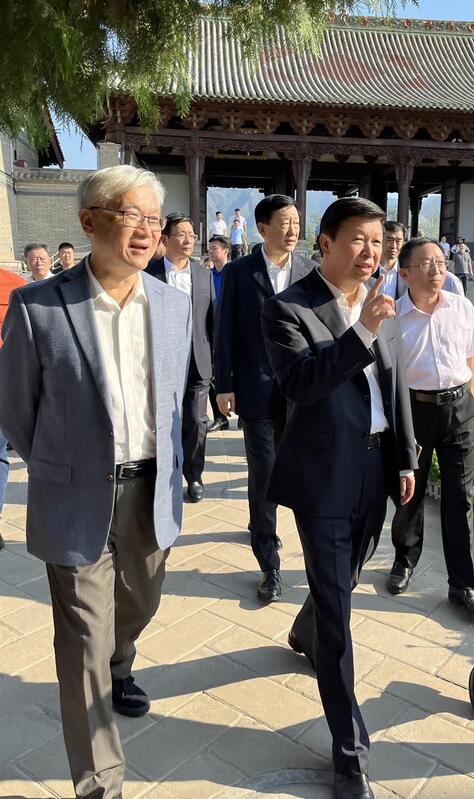 夏立言表示，關聖帝君是兩岸共享的文化傳承和精神信仰，兩岸民間一直有很多的交流。 圖：國民黨/提供（資料照）