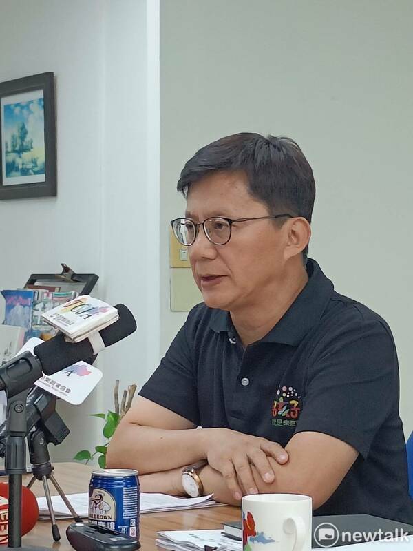 民進黨前立委張廖萬堅。 圖：唐復年/攝（資料照）