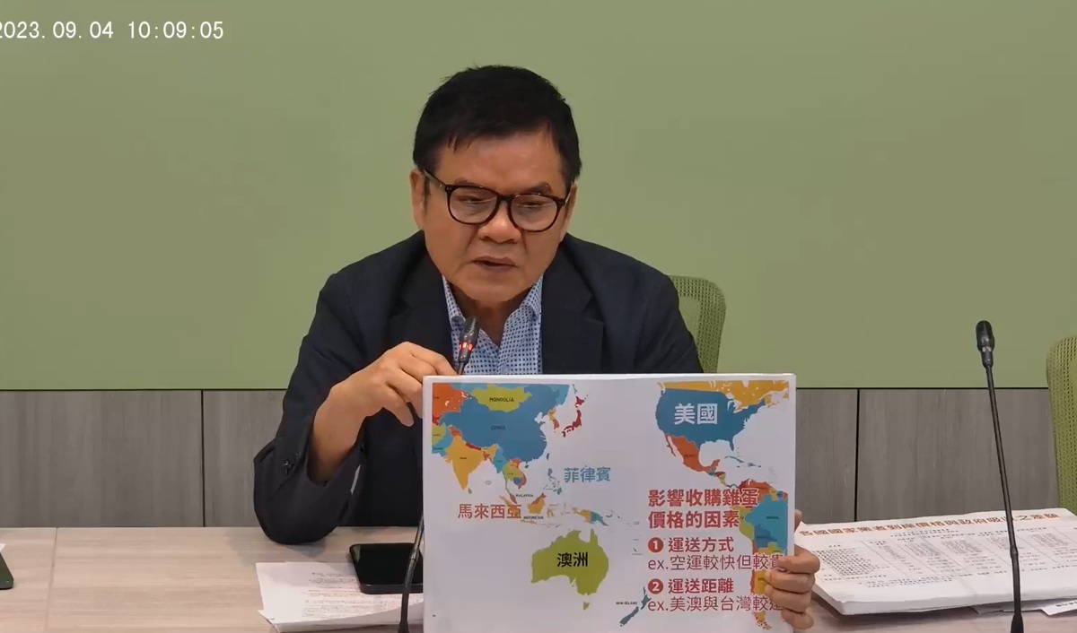 民進黨團回應雞蛋專案進口相關質疑。 圖：擷自民進黨團臉書