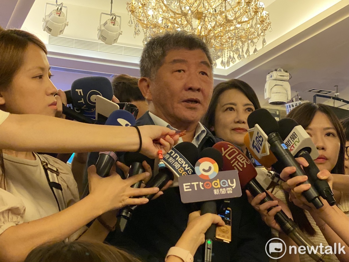 民進黨總統參選人賴清德的台北市競總主委陳時中。 圖：周煊惠 / 攝