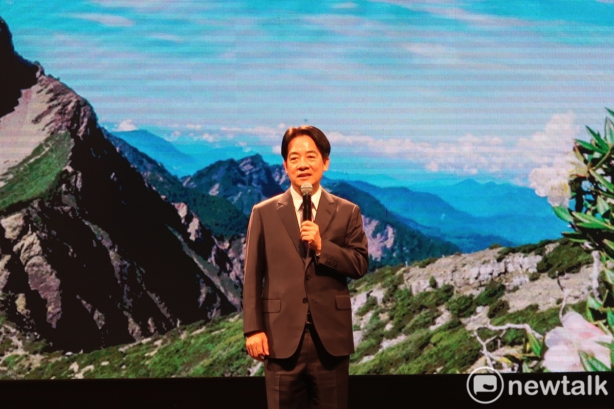 民進黨總統參選人賴清德發表2024國家希望工程政見 圖：林朝億/攝
