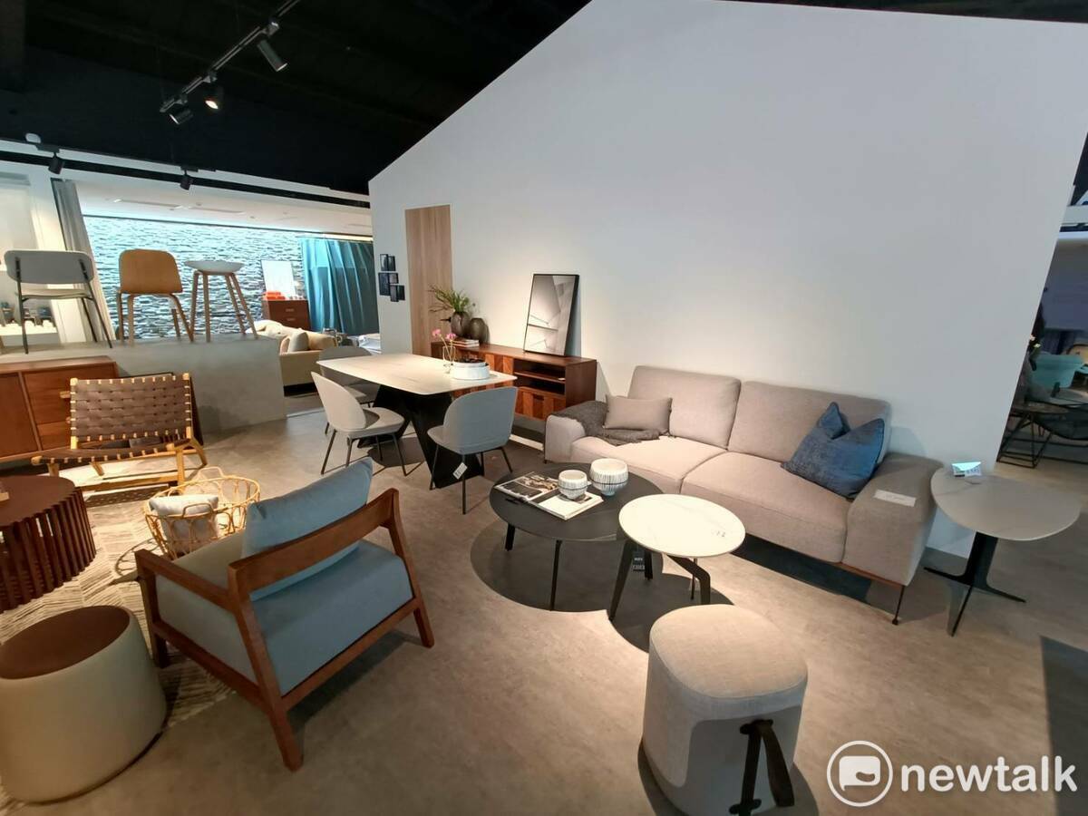 美室家居賣場內的物件，都可能成為新屋內的用品。 唐復年/攝