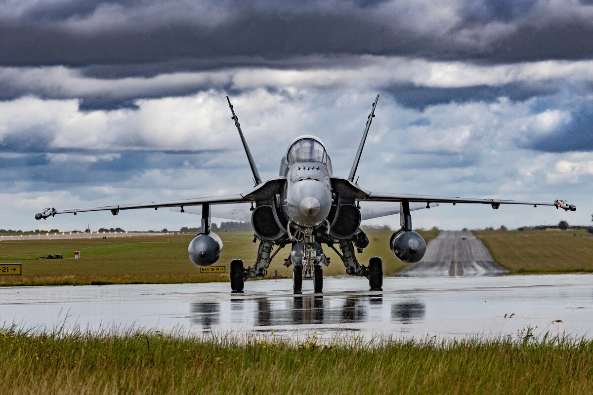 英國皇家空軍戰鬥機 圖：翻攝自Royal Air Force的推特