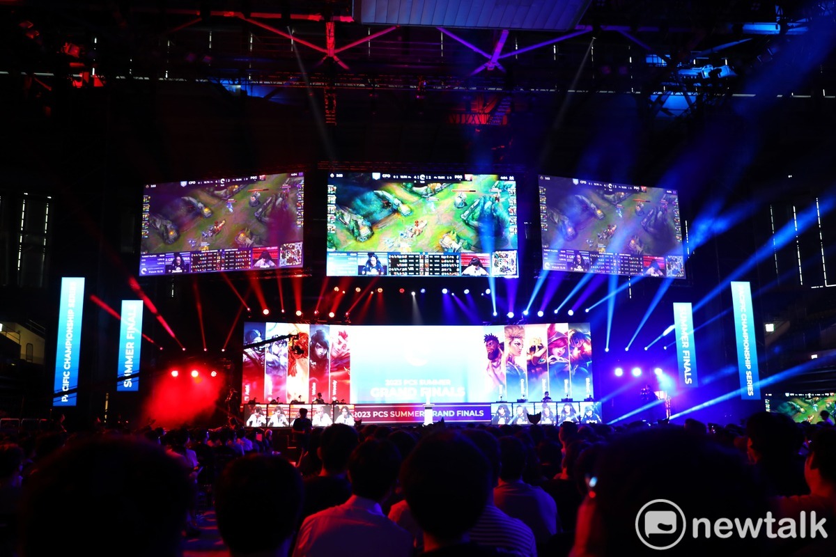 《英雄聯盟》 PCS 夏季總決賽現場直擊。 圖：蔡幸秀/攝