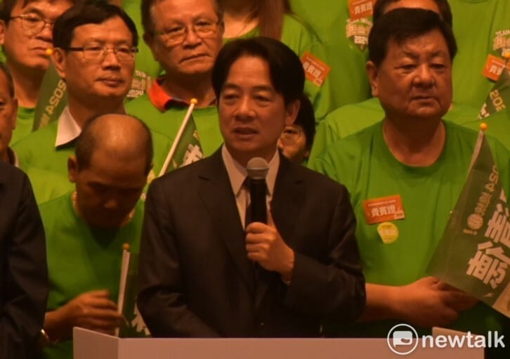 賴清德喊出要和四大社團攜手完成四大目標。 圖：孫家銘攝