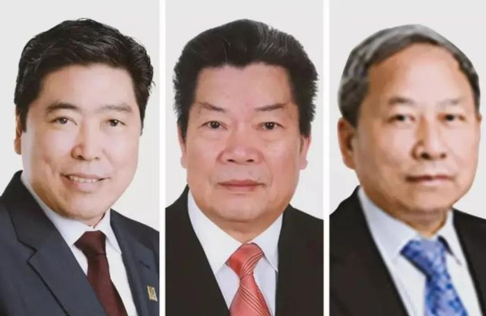 咸生林（左）、歐陽元森（中）及陳茂華（右）等三人遭加拿大政府懷疑受中國影響，要求 3 人出售手中加拿大第一財富銀行所有股份。 圖：翻攝自騰訊網／《環球文物雜誌》
