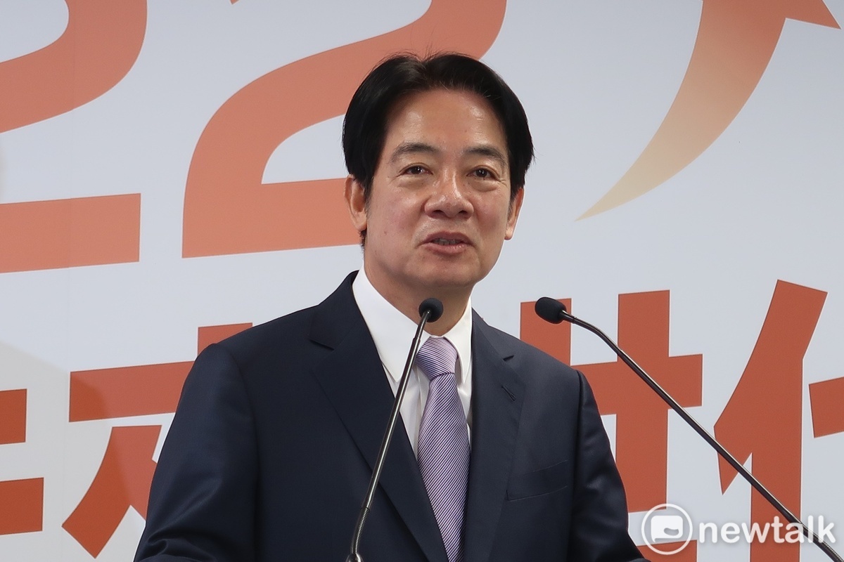 民進黨總統參選人賴清德。 圖：林朝億/攝