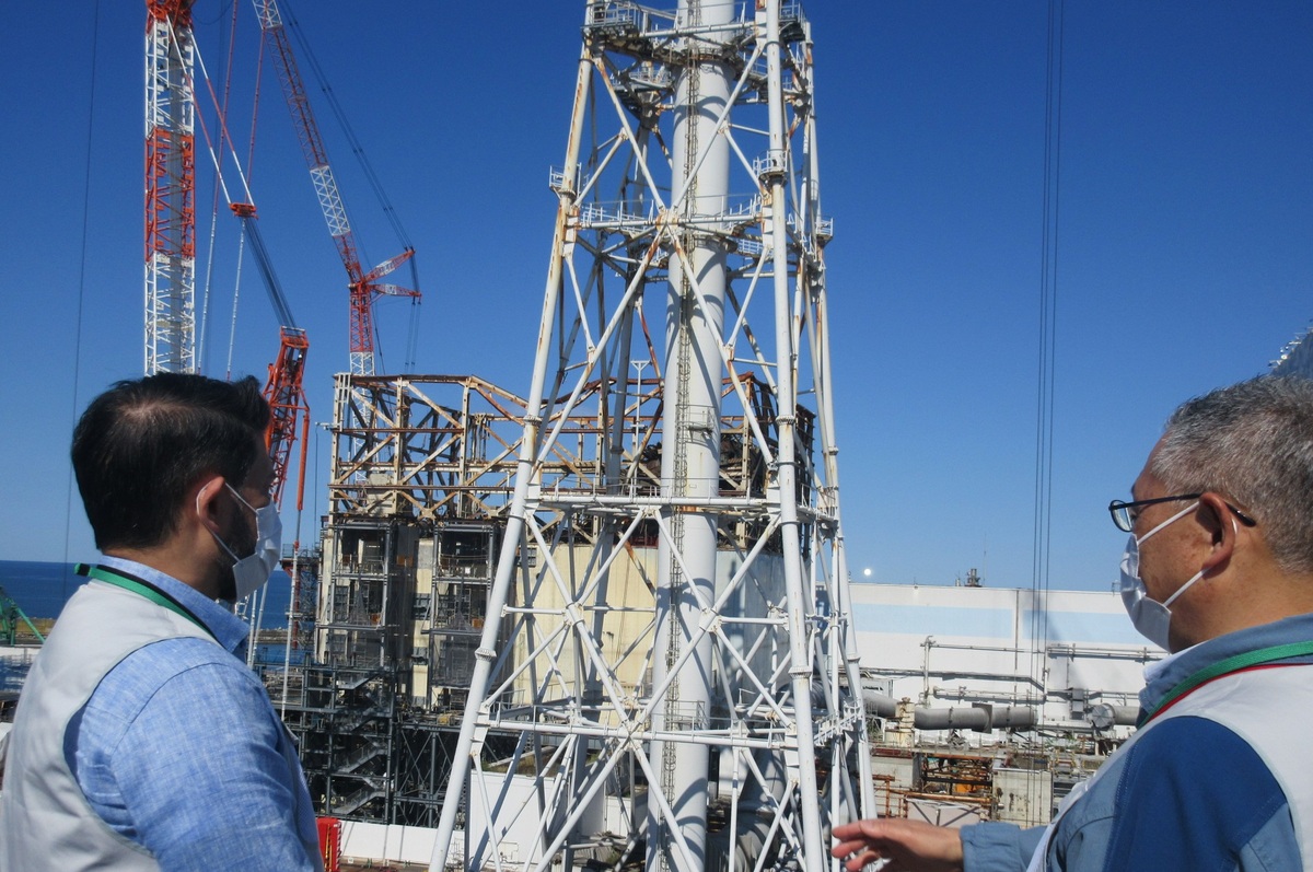 日本福島第一批含氚廢水已從8月24日排放入海後，於今(11)日處理完畢。 圖：取自東京電力公司臉書（資料照）