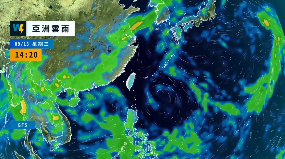 午後南部地區及其他山區有局部短暫雷陣雨。天氣風險公司分析師吳聖宇則提醒，夜晚清晨低溫22-24度間，需特別留意日夜溫差稍大。 圖：翻攝自天氣風險公司臉書