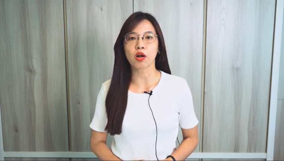時代力量發言人余佳蒨。 圖：擷自時力提供影片