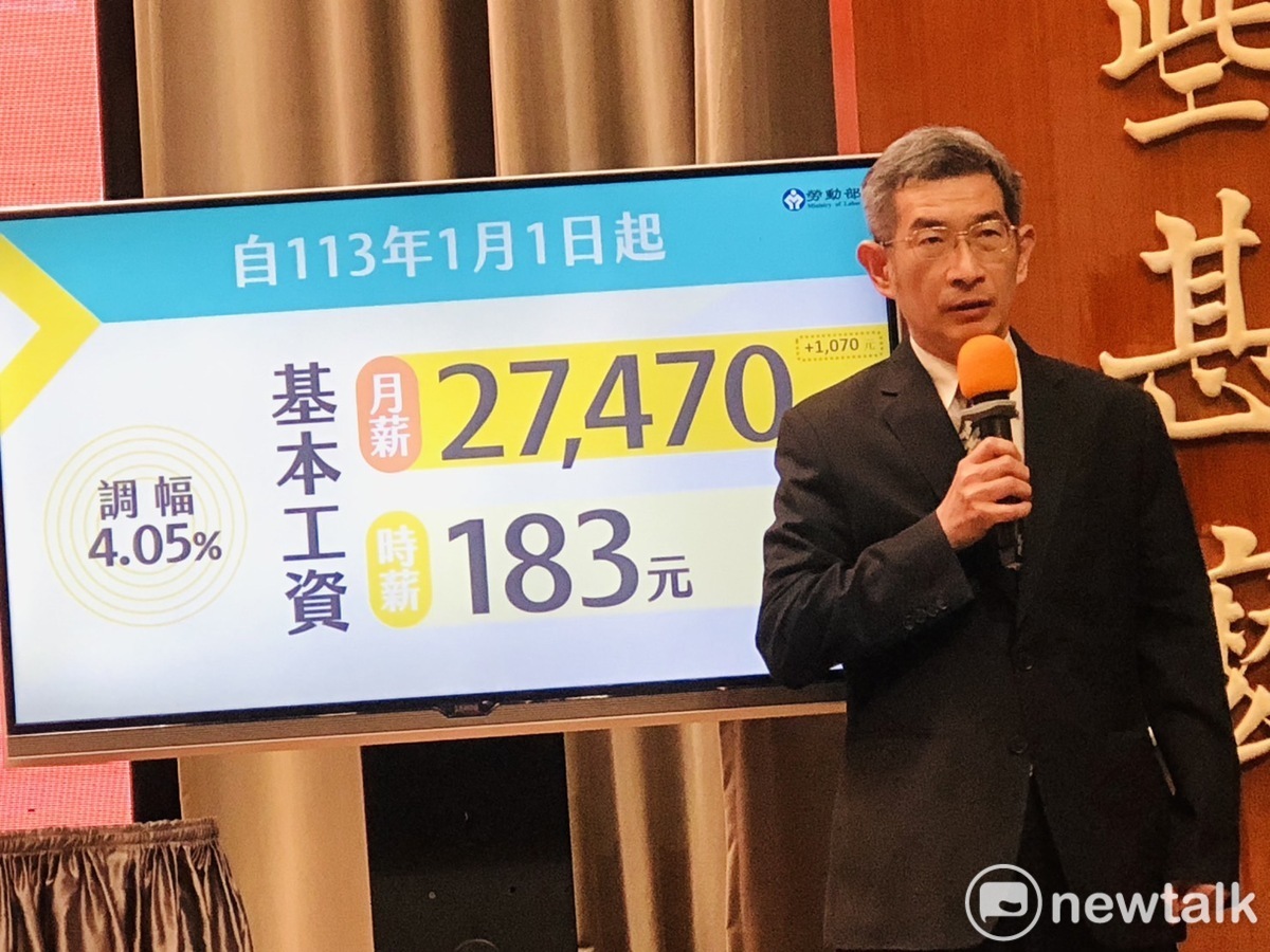 勞動部勞動條件及就業平等司黃維琛司長。 圖：謝莉慧/攝
