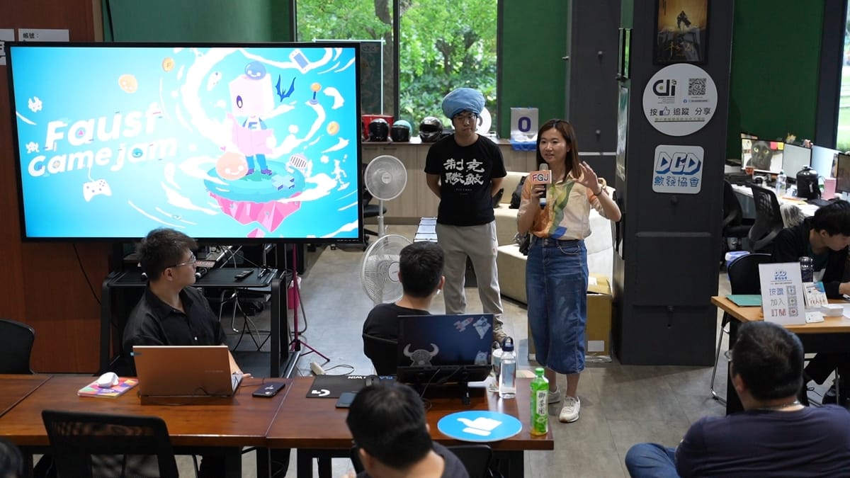 主辦單位數位發展部數位產業署平台經濟組楊孫宜科長蒞臨致詞。 圖：創夢市集／提供