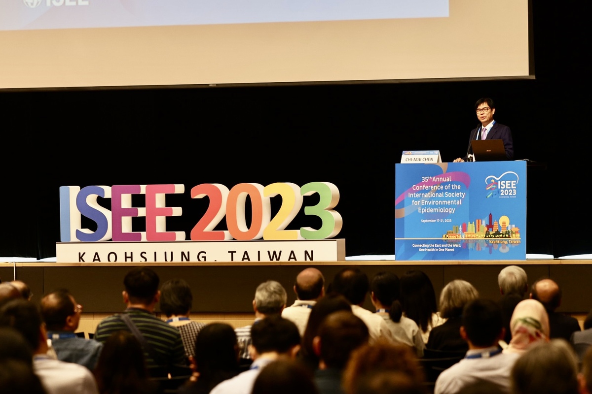 陳其邁出席ISEE全球年會。 圖：高雄市政府提供
