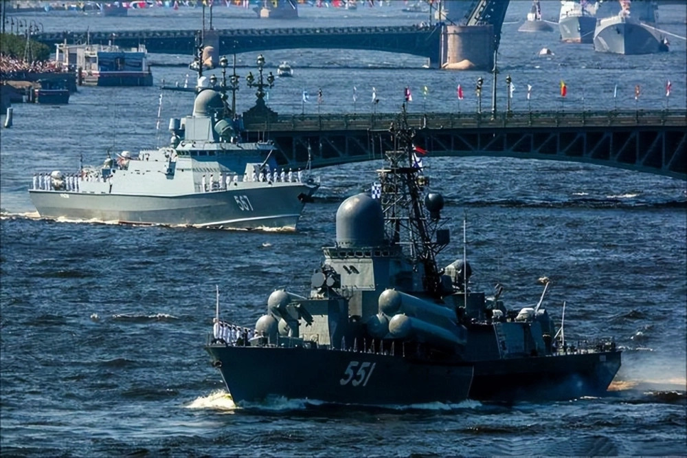 俄羅斯黑海艦隊。 圖：翻攝自騰訊網