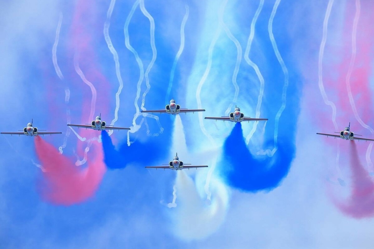 AT-3雷虎教練機。 圖：慶籌會提供