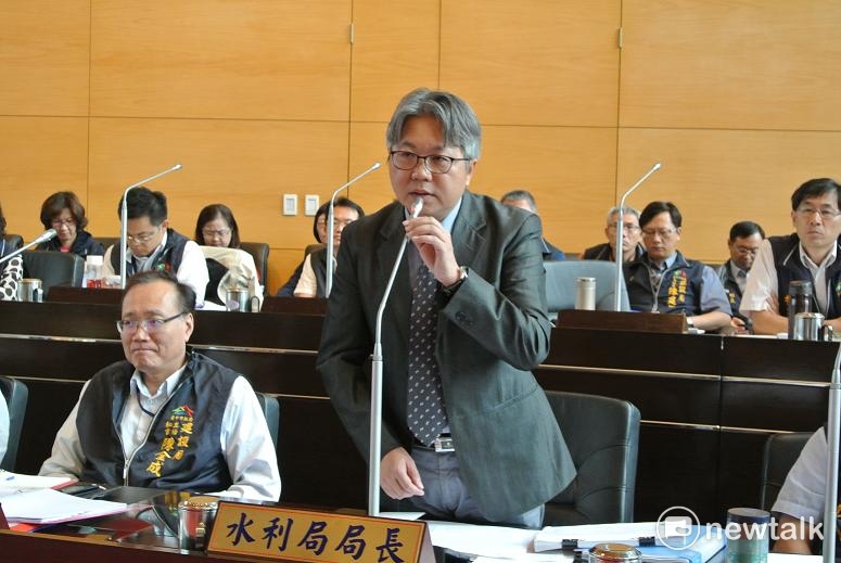 台中市水利局長周廷彰。 圖：唐復年/攝(資料片)