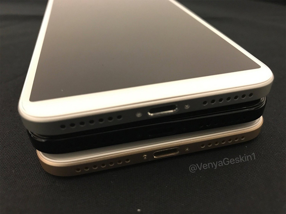 先前Benjamin Geskin宣稱是iPhone 8的實機，後來被證實是為山寨品；而Benjamin Geskin稱真機應該接近iDrop News的設計。 圖：翻攝自Benjamin Geskin推特