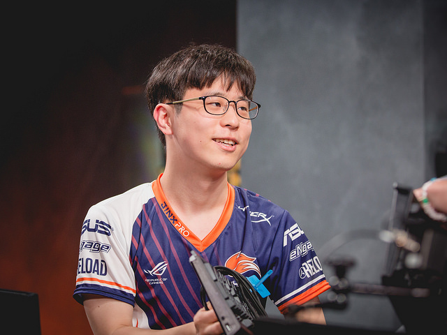 《英雄聯盟》北美戰隊Echo Fox的上路選手Looper。 圖：翻攝自 LoL Esports Photos flickr