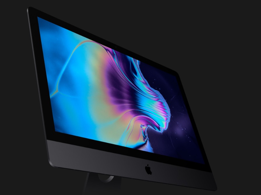 蘋果正在開發新一代桌上型電腦技術，可透過臉部辨識功能啟動桌上電腦，或是按照使用情境自動呈現直式或橫式顯示功能。 圖：翻攝自Apple WWDC
