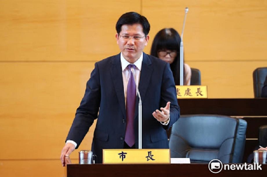 林佳龍表示台灣已是民主國家，去公投統獨議題很矛盾，應該改為推動國家正常化行動。 圖:新頭殼資料照片