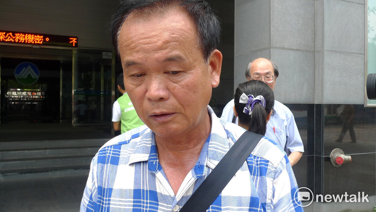 馮詠淮里長擔憂，計畫看似為農民用水而開發，但明確調撥到工業用水。 圖：汪少凡/攝