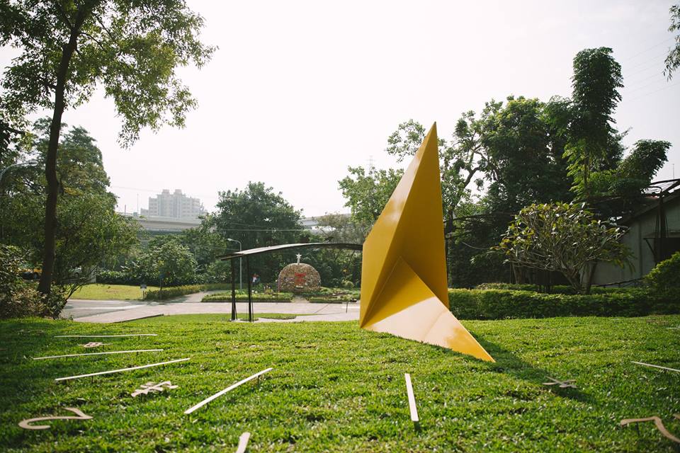 寶藏巖中有許多裝置藝術，處處都是驚喜 圖：台北國際藝術村－寶藏巖提供