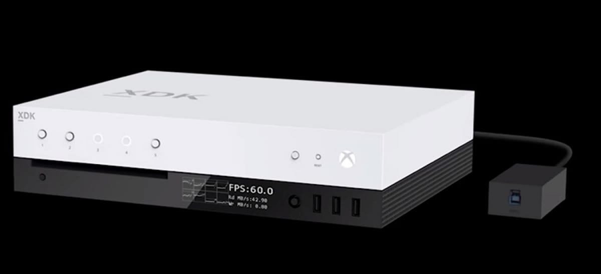 微軟搶先曝光天蠍計畫，預先曝光Xbox Scorpio開發機影片。 圖：翻攝自微軟影片