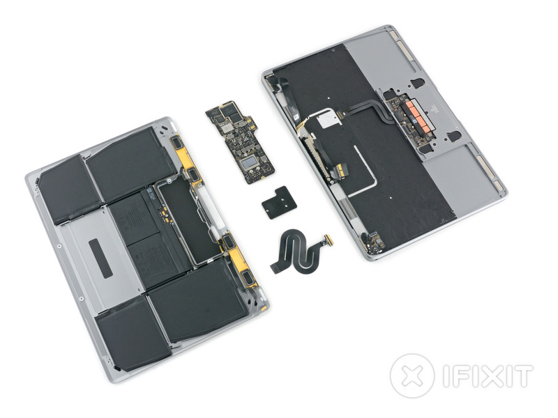 ifixit表示，硬體並沒有甚麼改變，規格與去年版本大致差不多。 圖：翻攝自ifixit