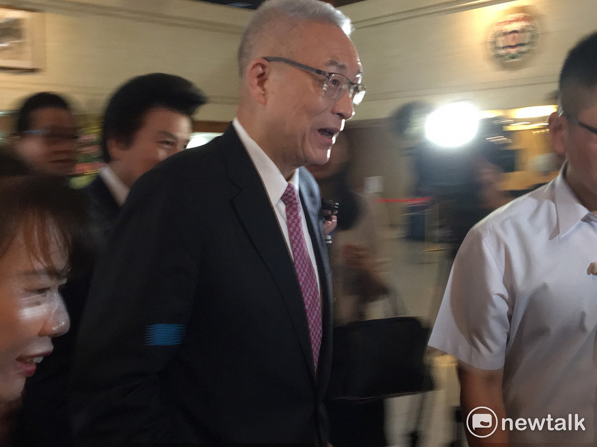 聽聞齊柏林死訊，吳敦義感到不捨難過。 圖：新頭殼資料照片