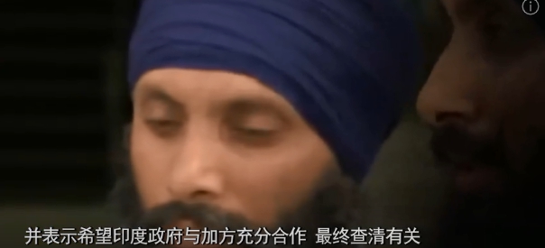 錫克教領袖尼賈爾在加拿大遭刺殺身亡。 圖 : 影片截圖（資料照）