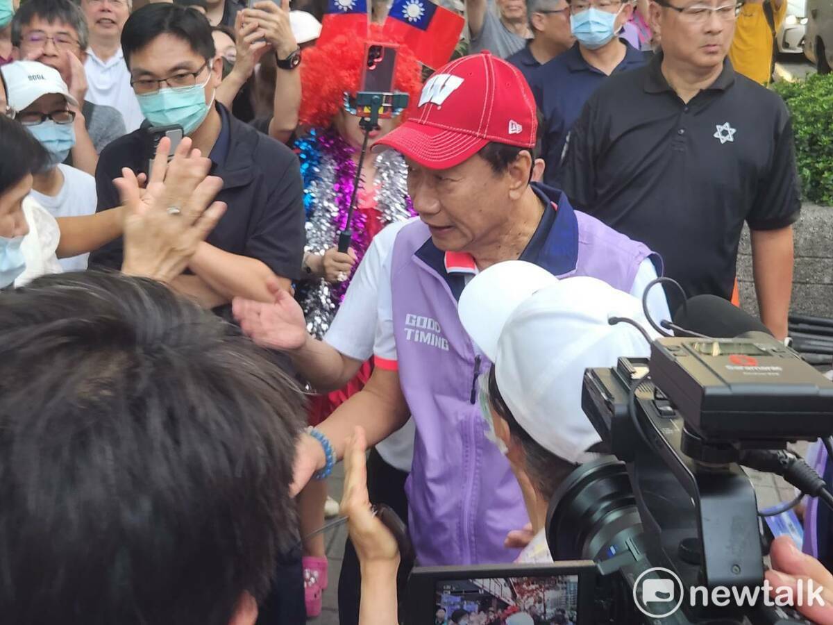 總統擬參選人郭台銘。 圖：黃建豪/攝（資料照）